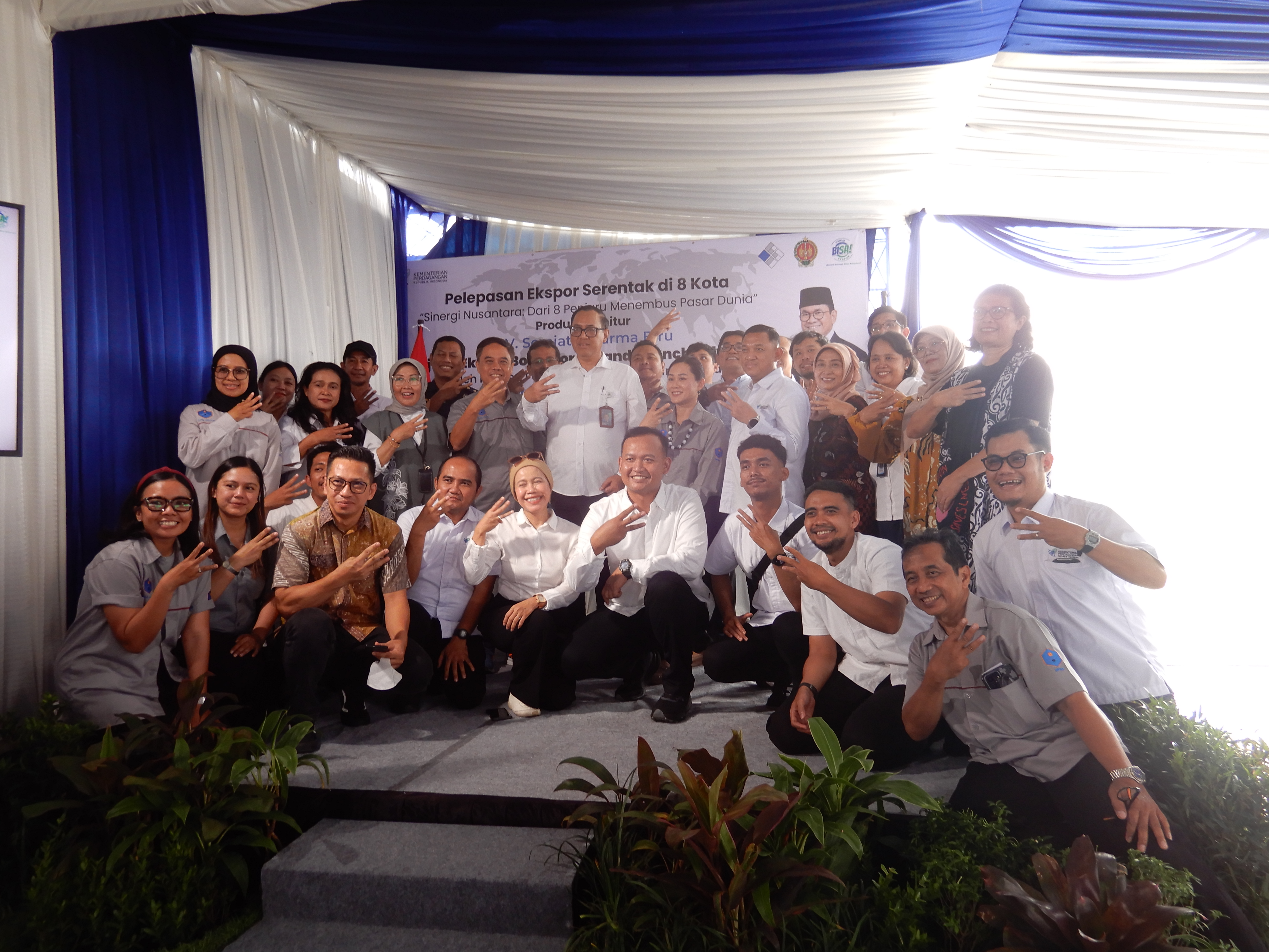 CV Sorajati Export Ceremony